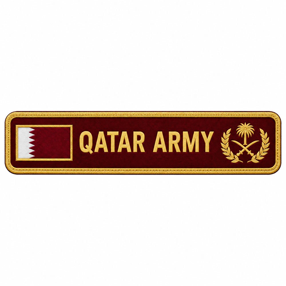 17 Qatar military Name Badge - Image 1
