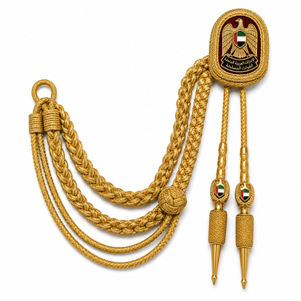20 UAE Military Aiguillette - Image 1